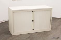 Armoire portes coulissantes occasion blanche