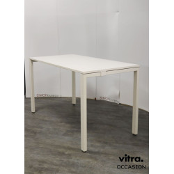 Table haute blanche Vitra