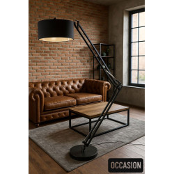 Lampe sur pied style industriel