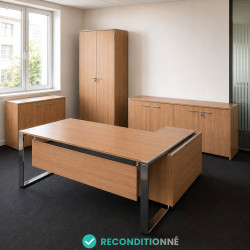 Ensemble bureau de direction reconditionné