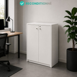 Armoire blanche reconditionnée pas chère