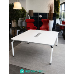 Table blanche Majencia - reconditionnée