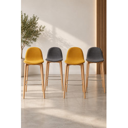 Chaise haute scandinave - reconditionnée