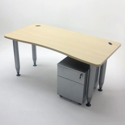 Bureau Clen avec caisson