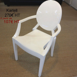 Fauteuil Louis Ghost