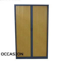 Armoire rideaux poirier 