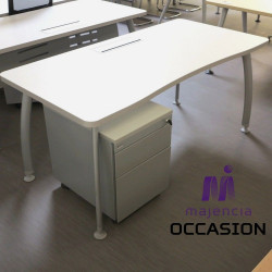 Bureau blanc 160x80 
