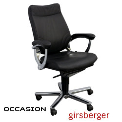 Girsberger cuir noir