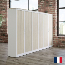 Armoire rideaux haute