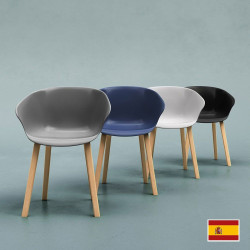 Siège d'accueil scandinave