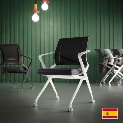 Chaise visiteur rabattable