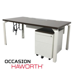 Bureau Haworth avec caisson