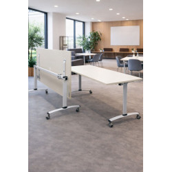 Table plateau rabattable