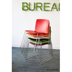 Chaises collectivités couleurs