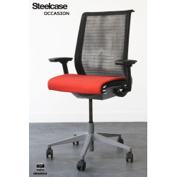 Siège Think Steelcase orange