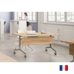 Table formation rabattable