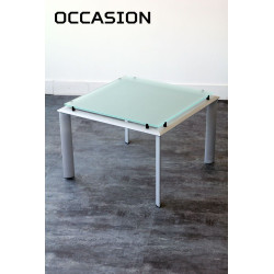 Table basse en verre 
