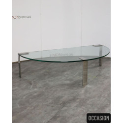 Table basse en verre pas cher