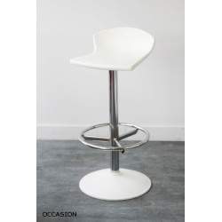 Chaise haute d'occasion blanche