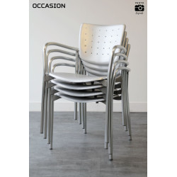 Chaise en aluminium