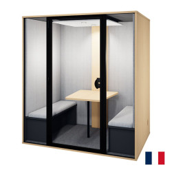 Cabine acoustique de réunion