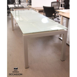 Table en verre extensible 