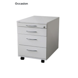 Caisson blanc avec plumier