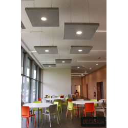 Luminaire suspension - acoustique 