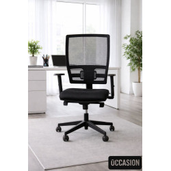 Siège de travail noir