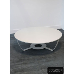 Table basse blanche d'occasion