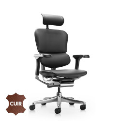Fauteuil direction cuir 