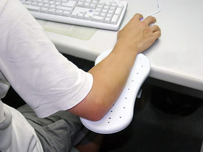 Rallonge d'accoudoir de bureau d'ordinateur réglable, coussin de soutien de  repose-poignet pour la maison et le bureau