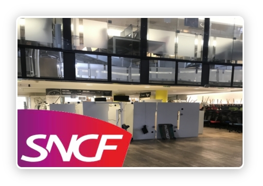 Recyclage et valorisation mobilier administratif SNCF