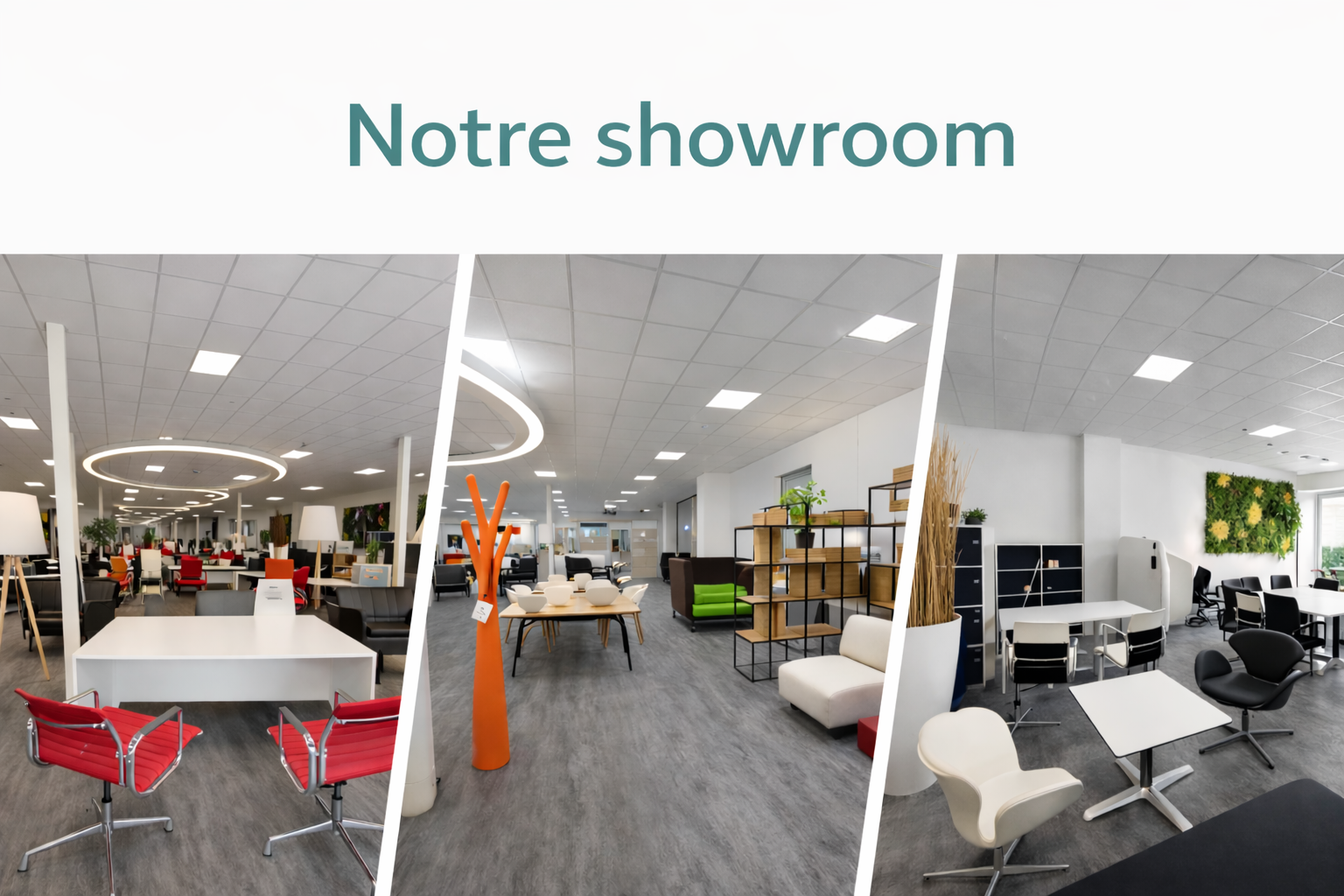 open space co-working showroom