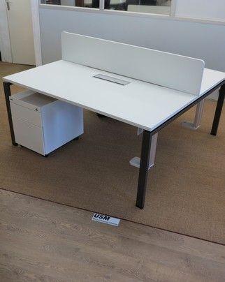 bureau double partagé