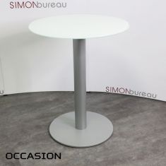 table verre occasion blanc pas cher