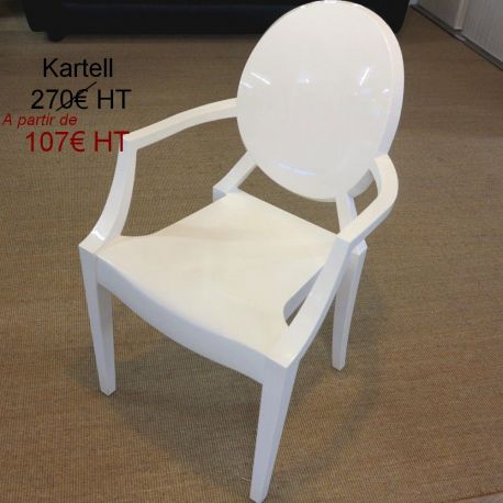 louis ghost siège fauteuil kartell occasion