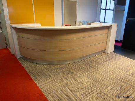 Comptoir banque accueil réception occasion