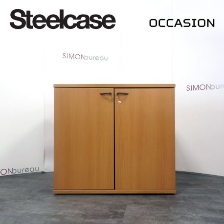 armoire bureau basse steelcase bois