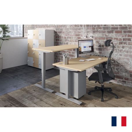 Bureau réglable manivelle