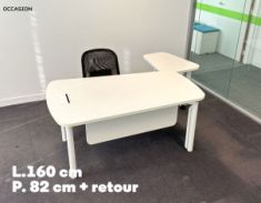 bureau retour blanc occasion pas cher