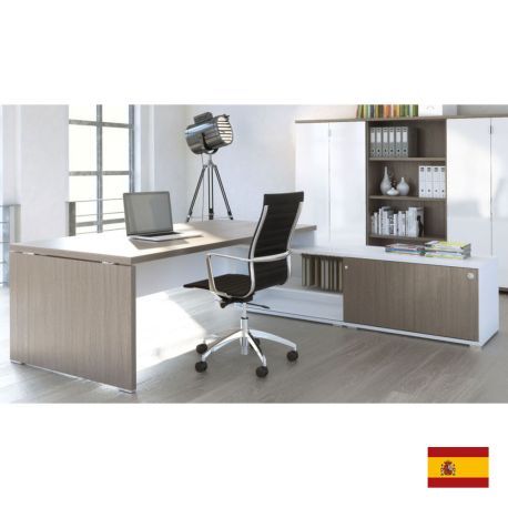 bureau retour angle caisson amour direction