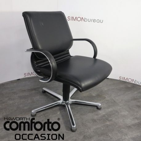 fauteuil visiteur comforto réception cuir