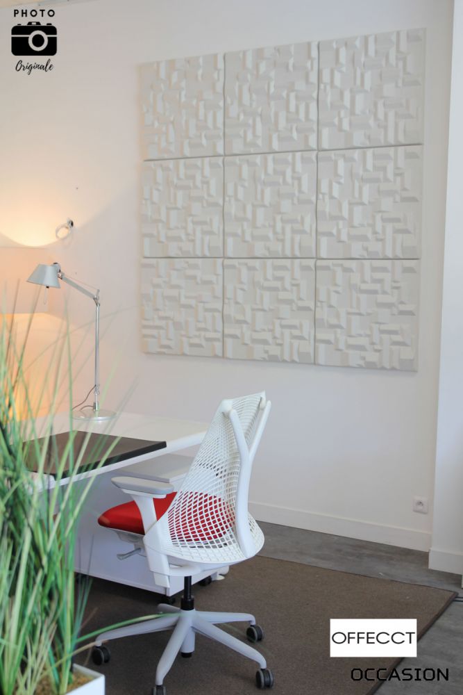 Panneau acoustique mural : BLANC