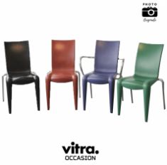 Chaise vitra lot alberto meda empilable