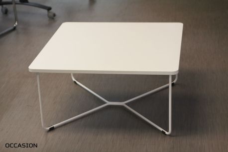 table basse carrée blanche occasion design
