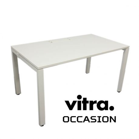 bureau blanc vitra 140cm occasion