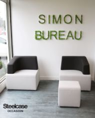 banquette accueil b-free open space steelcase