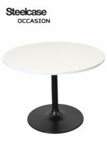 table ronde blanche steelcase occasion