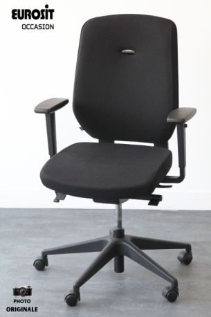 fauteuil eurosit bureau occasion noir
